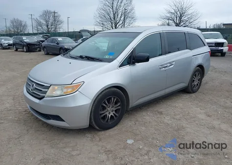 2013 Honda Odyssey Ex z USA, uszkodzony, nr VIN 5FNRL5H40DB019545